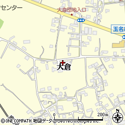 熊本県玉名市大倉775-5周辺の地図