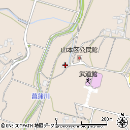 熊本県熊本市北区植木町山本1057周辺の地図
