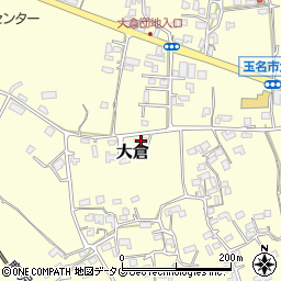 熊本県玉名市大倉776-3周辺の地図