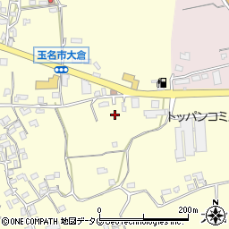 熊本県玉名市大倉504周辺の地図