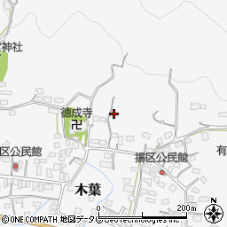熊本県玉名郡玉東町木葉950周辺の地図