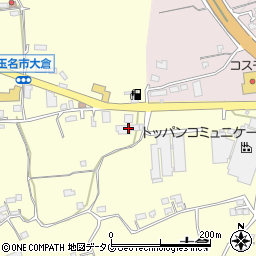 熊本県玉名市大倉504-6周辺の地図