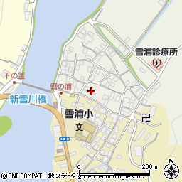 長崎県西海市大瀬戸町雪浦上郷51周辺の地図