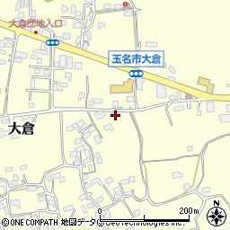 熊本県玉名市大倉362-3周辺の地図
