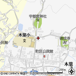 熊本県玉名郡玉東町木葉1075周辺の地図