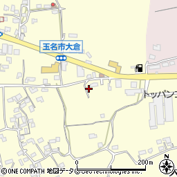 熊本県玉名市大倉503周辺の地図