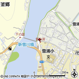 長崎県西海市大瀬戸町雪浦上郷67周辺の地図