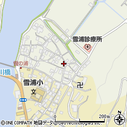 長崎県西海市大瀬戸町雪浦上郷206周辺の地図