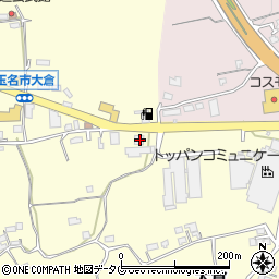 熊本県玉名市大倉510周辺の地図