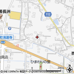 熊本県玉名郡長洲町清源寺1463周辺の地図