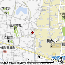 熊本県玉名郡長洲町清源寺2717周辺の地図