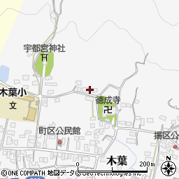 熊本県玉名郡玉東町木葉1244周辺の地図