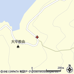 長崎県南松浦郡新上五島町西神ノ浦郷130周辺の地図