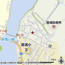 長崎県西海市大瀬戸町雪浦上郷164周辺の地図