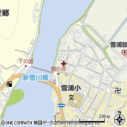 長崎県西海市大瀬戸町雪浦上郷61周辺の地図