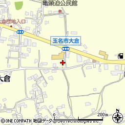 熊本県玉名市大倉732周辺の地図