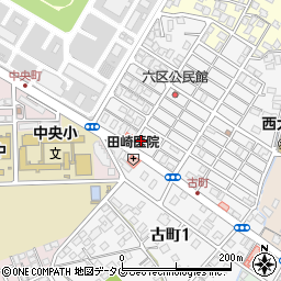 長崎県大村市古町2丁目1544周辺の地図