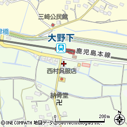 ＪＲ九州大野下駅周辺の地図