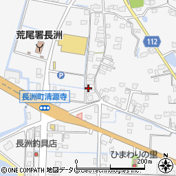 熊本県玉名郡長洲町清源寺1411周辺の地図
