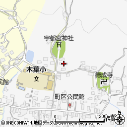 熊本県玉名郡玉東町木葉1159周辺の地図