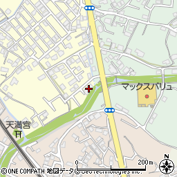 長崎県大村市諏訪1丁目750-2周辺の地図