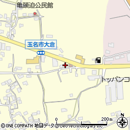 熊本県玉名市大倉567-1周辺の地図