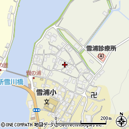 長崎県西海市大瀬戸町雪浦上郷167周辺の地図
