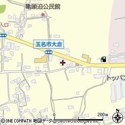 熊本県玉名市大倉568周辺の地図