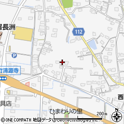 熊本県玉名郡長洲町清源寺1463-3周辺の地図