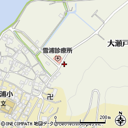 長崎県西海市大瀬戸町雪浦上郷232周辺の地図
