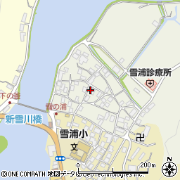 長崎県西海市大瀬戸町雪浦上郷161-2周辺の地図