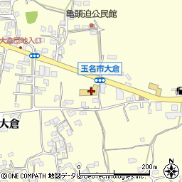 ユナイテッドトヨタ熊本ネッツスクエア玉名店周辺の地図