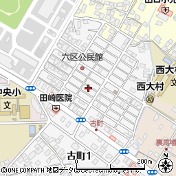 長崎県大村市古町2丁目1679周辺の地図