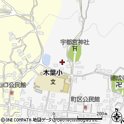 熊本県玉名郡玉東町木葉1165-1周辺の地図