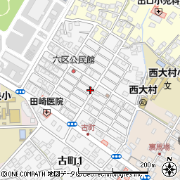 長崎県大村市古町2丁目1669周辺の地図