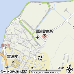 長崎県西海市大瀬戸町雪浦上郷254周辺の地図