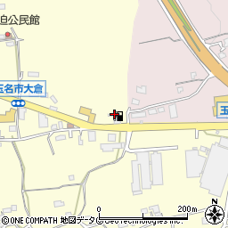 熊本県玉名市大倉516周辺の地図