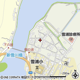 長崎県西海市大瀬戸町雪浦上郷104周辺の地図