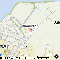 雪浦ひうらクリニック 訪問リハビリテーション周辺の地図
