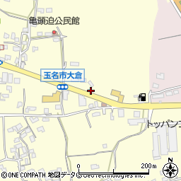 熊本県玉名市大倉567-3周辺の地図