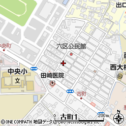 長崎県大村市古町2丁目1561周辺の地図