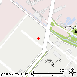 熊本県長洲町（玉名郡）有明周辺の地図