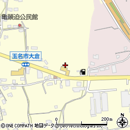 熊本県玉名市大倉557-4周辺の地図