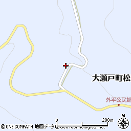 長崎県西海市大瀬戸町松島外郷1641周辺の地図