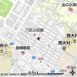 長崎県大村市古町2丁目1665周辺の地図