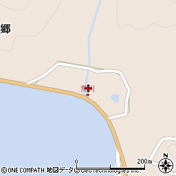 長崎県南松浦郡新上五島町荒川郷136周辺の地図