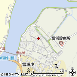 長崎県西海市大瀬戸町雪浦上郷159周辺の地図