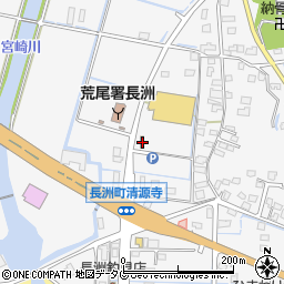 熊本県玉名郡長洲町清源寺418-1周辺の地図