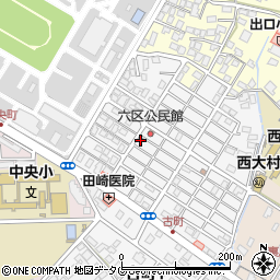 長崎県大村市古町2丁目1576周辺の地図