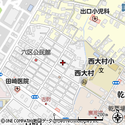 長崎県大村市古町2丁目1647周辺の地図